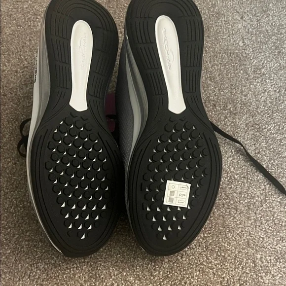 NWT NIB Skechers Air Element 2.0 size 8.5 Black and Whites - Picture 4 of 6